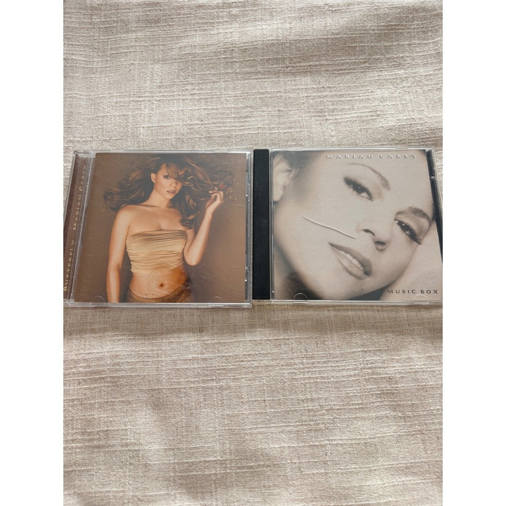 Mariah Carey Music Box CD Butterfly CD‎ Album Lot